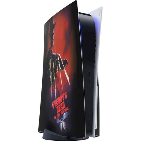Nightmare on Elm Street Freddy Krueger PS5 Console Skin